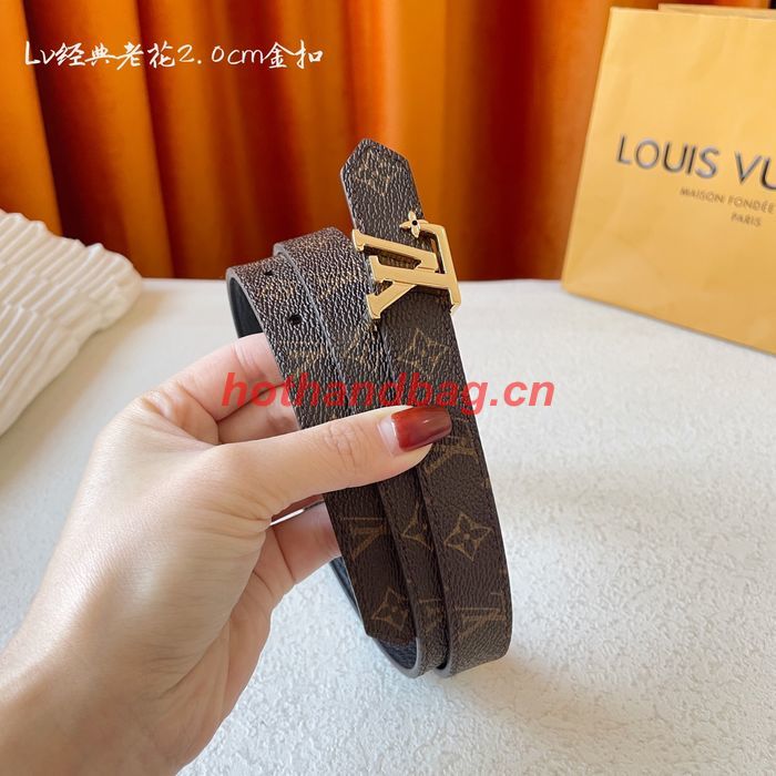 Louis Vuitton Belt 20MM LVB00059 Louis Vuitton Belt 20MM LVB00059